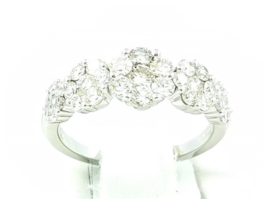 Ringe Crivelli Dame in Weißgold Diamante 1.19 Ct 035-VR29075 - 035-VR29075